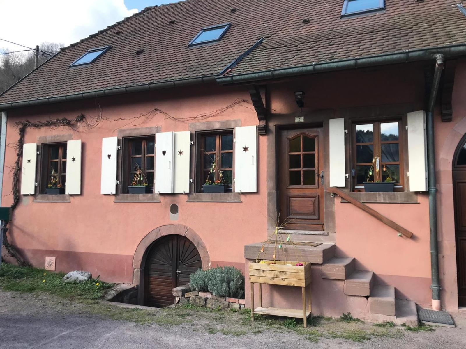 La Fermette Vosgienne De La Goutte Apartment Steige Exterior photo